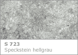 Speckstein Hellgrau